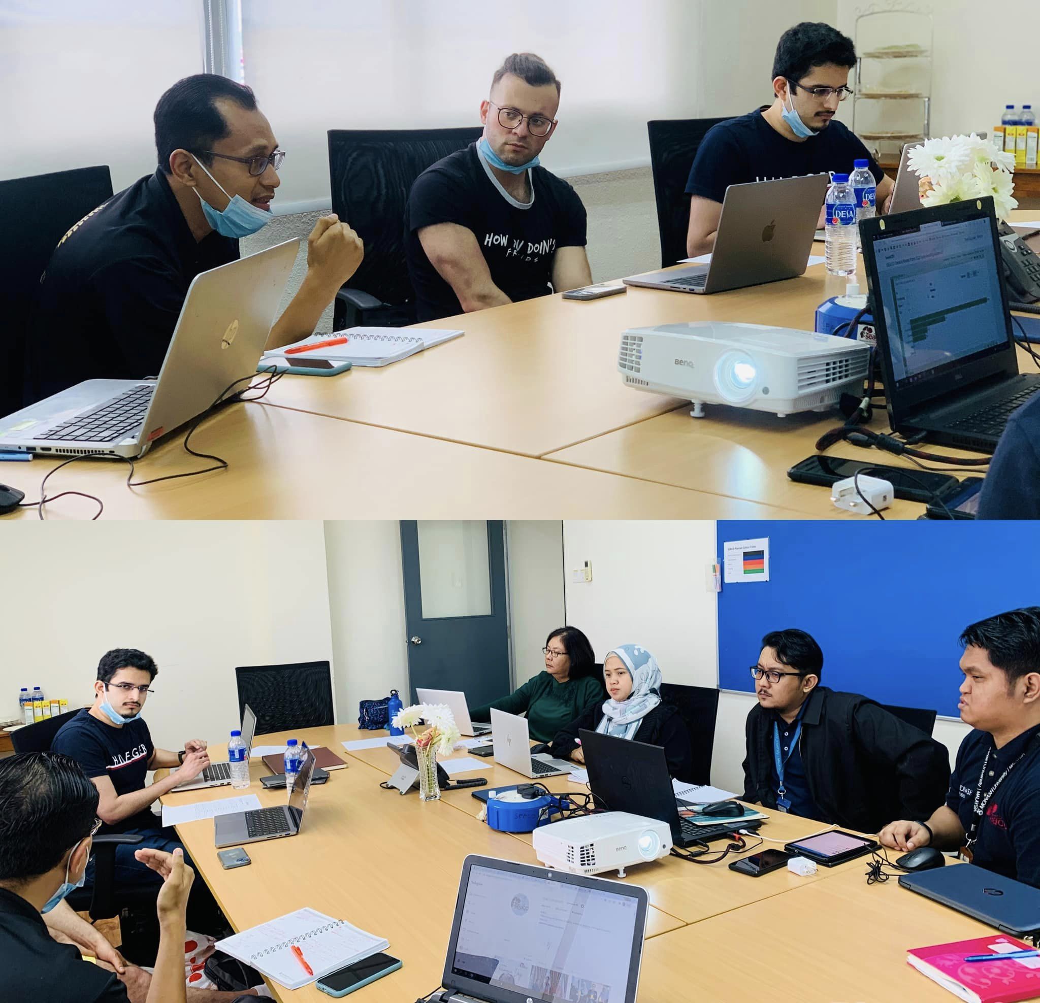 Delegates from Monash University Australia  visit to SEACO