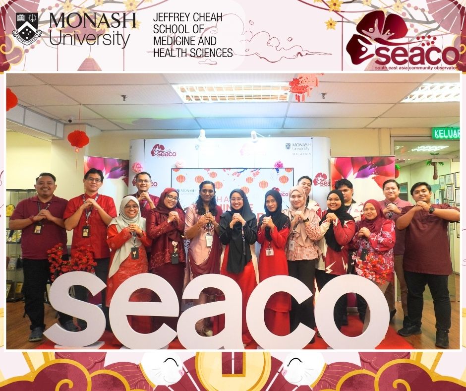 SEACO, School of Medicine and Health Sciences, Monash University Malaysia &ndash; Chinese New Year 2025 Staff Celebration 1
